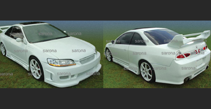 Custom Honda Accord  Coupe Body Kit (1998 - 2002) - $1390.00 (Manufacturer Sarona, Part #HD-042-KT)